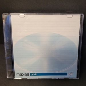 Maxwell CD-R Lot Of 4 700MB 80 Min  Open Unused